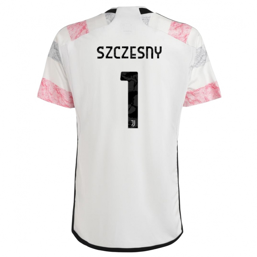 Mujer Fútbol Camiseta Wojciech Szczesny #1 Blanco Rosa 2ª Equipación 2023/24 México