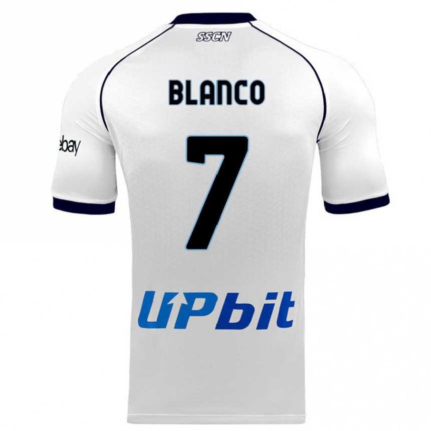 Mujer Fútbol Camiseta Gimena Blanco #7 Blanco 2ª Equipación 2023/24 México