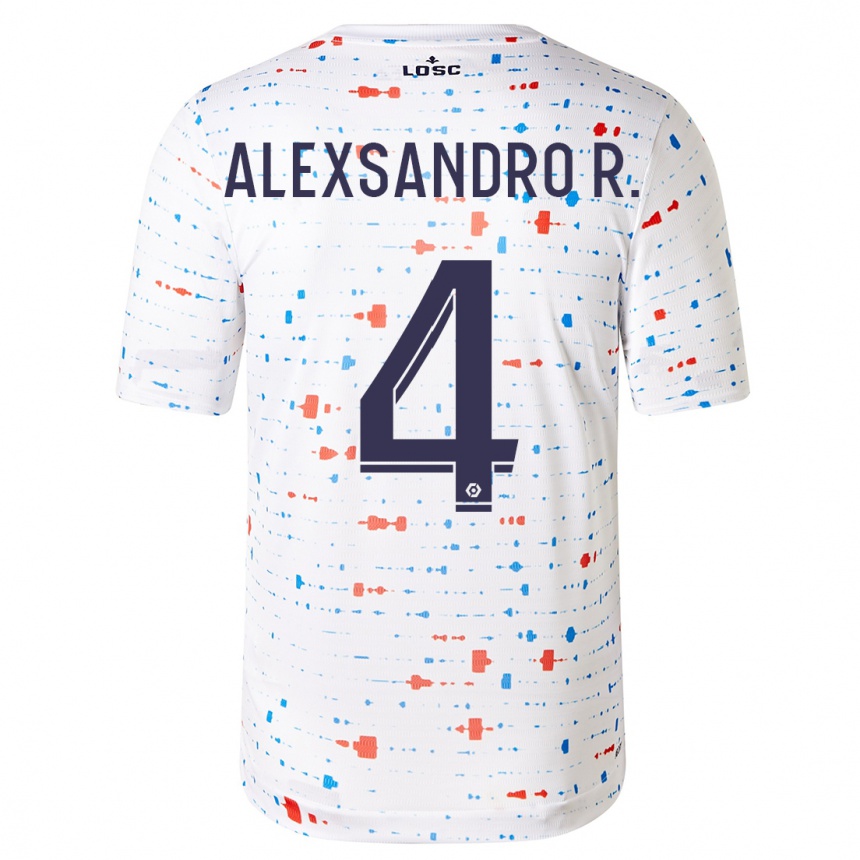 Mujer Fútbol Camiseta Alexsandro Ribeiro #4 Blanco 2ª Equipación 2023/24 México