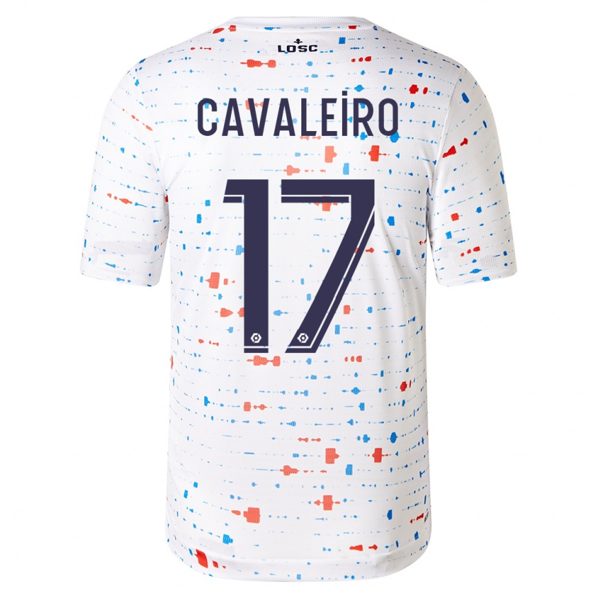 Mujer Fútbol Camiseta Ivan Cavaleiro #17 Blanco 2ª Equipación 2023/24 México