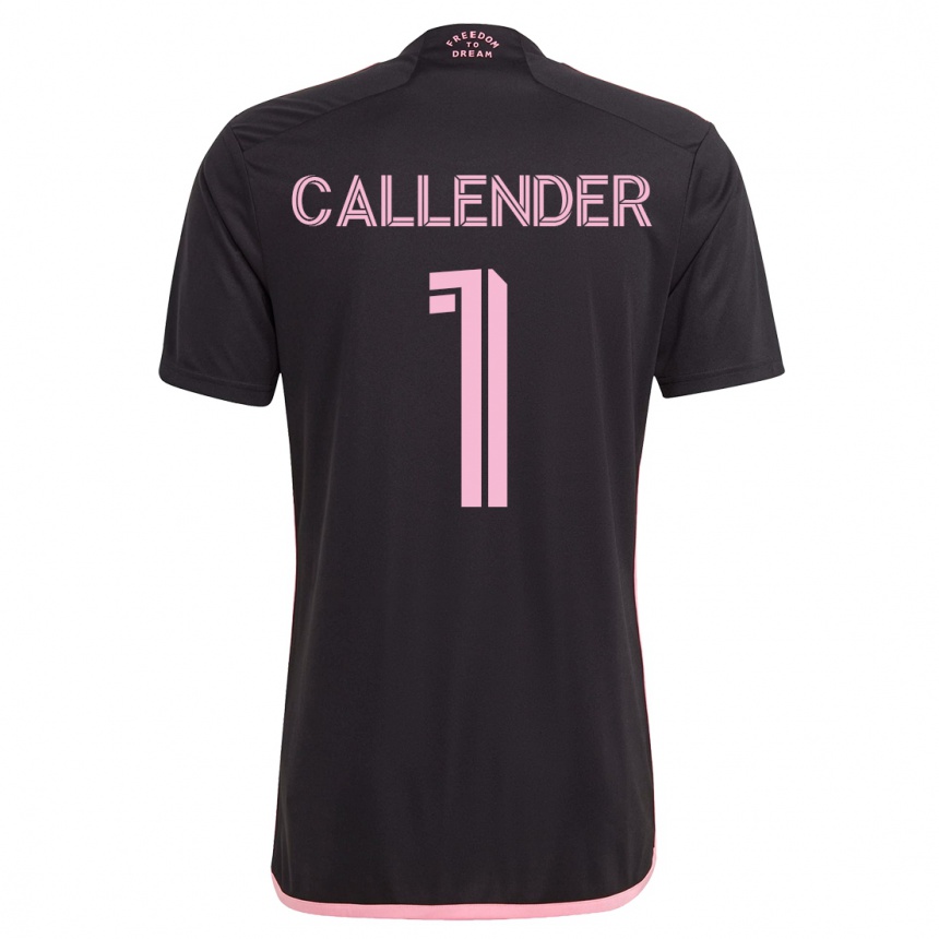 Mujer Fútbol Camiseta Drake Callender #1 Negro 2ª Equipación 2023/24 México