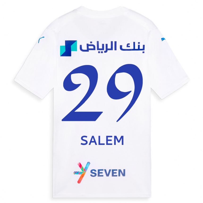 Mujer Fútbol Camiseta Salem Al-Dawsari #29 Blanco 2ª Equipación 2023/24 México