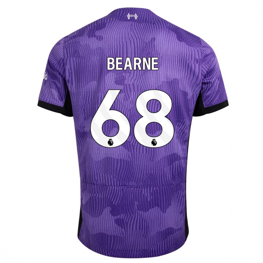 Mujer Fútbol Camiseta Jack Bearne #68 Púrpura Equipación Tercera 2023/24 México