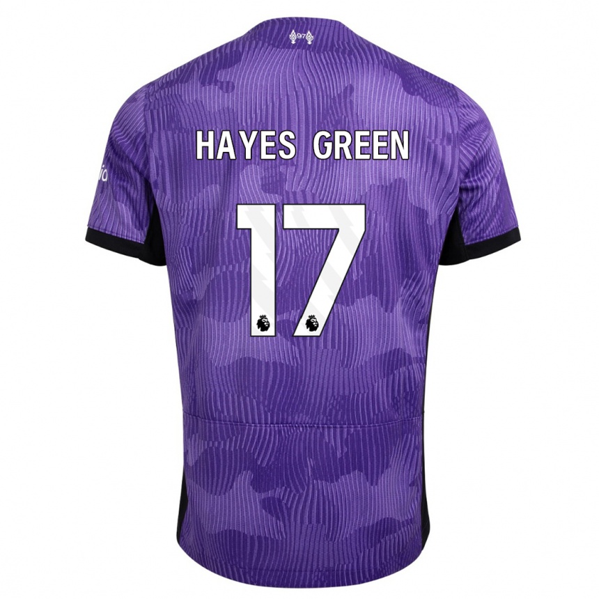 Mujer Fútbol Camiseta Charlie Hayes-Green #17 Púrpura Equipación Tercera 2023/24 México