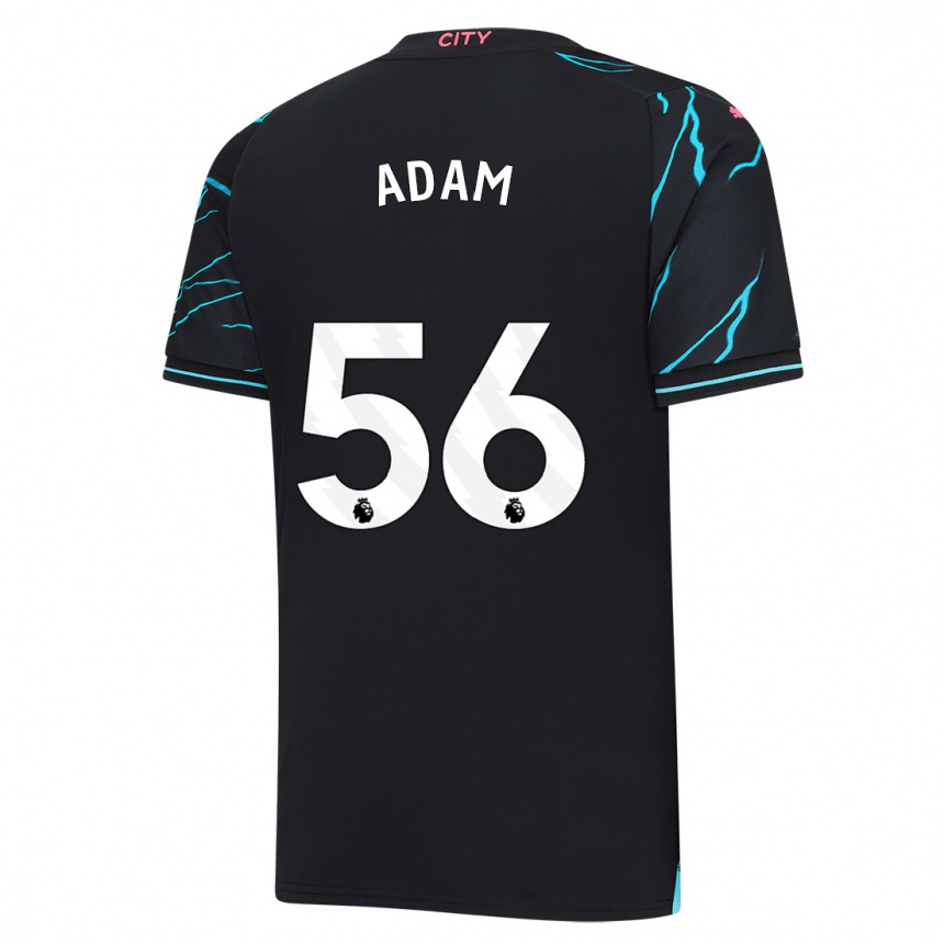 Mujer Fútbol Camiseta Josh Adam #56 Azul Oscuro Equipación Tercera 2023/24 México