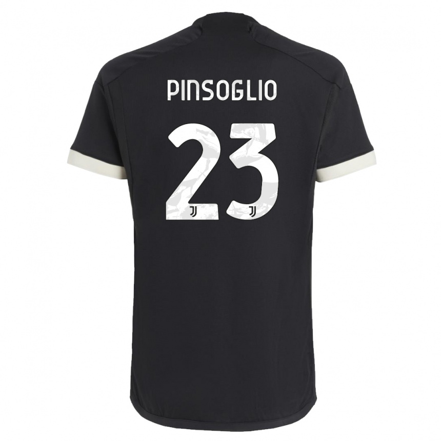 Mujer Fútbol Camiseta Carlo Pinsoglio #23 Negro Equipación Tercera 2023/24 México