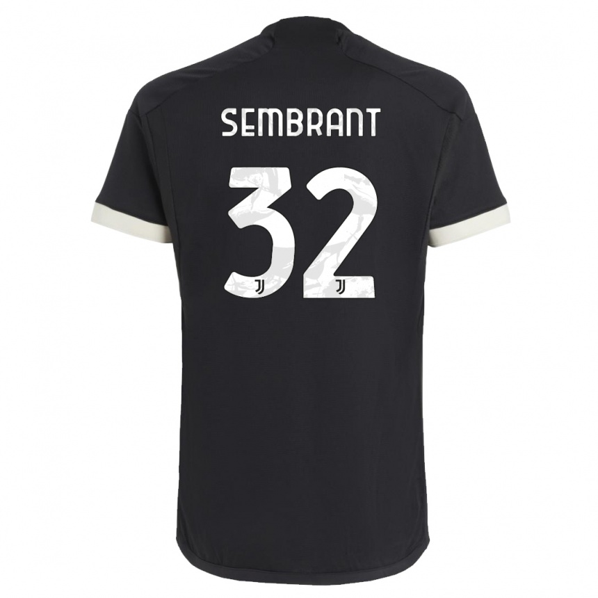 Mujer Fútbol Camiseta Linda Sembrant #32 Negro Equipación Tercera 2023/24 México