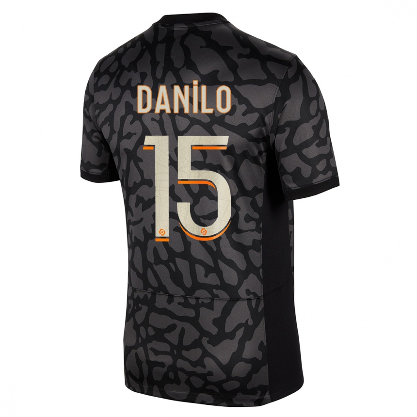 Mujer Fútbol Camiseta Danilo Pereira #15 Negro Equipación Tercera 2023/24 México