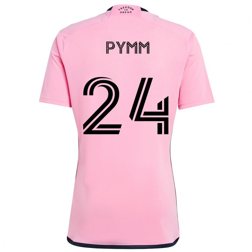 Niño Fútbol Camiseta Jack Pymm #24 Rosa 1ª Equipación 2024/25 México