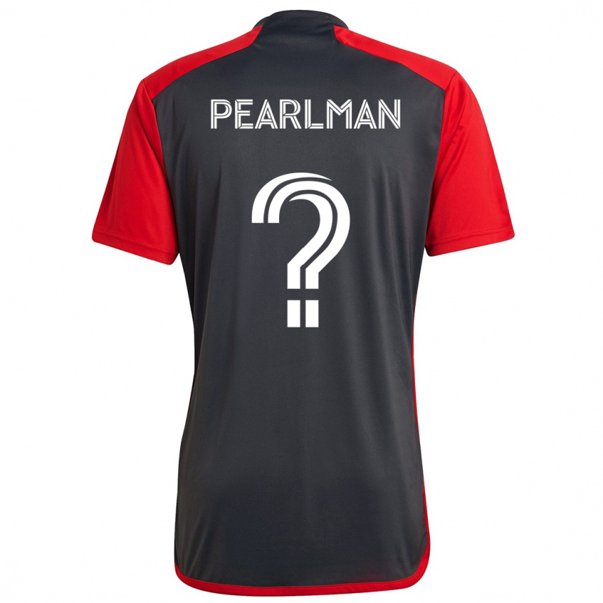 Niño Fútbol Camiseta Adam Pearlman #0 Rojo Grayn 1ª Equipación 2024/25 México