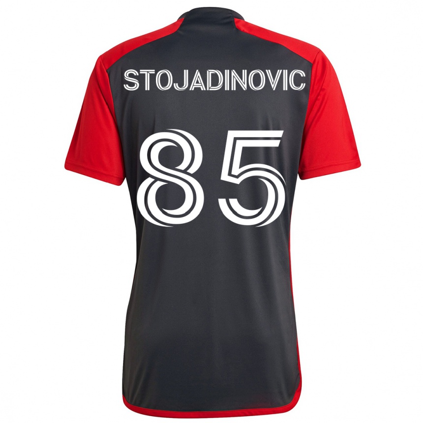 Niño Fútbol Camiseta Marko Stojadinovic #85 Rojo Grayn 1ª Equipación 2024/25 México