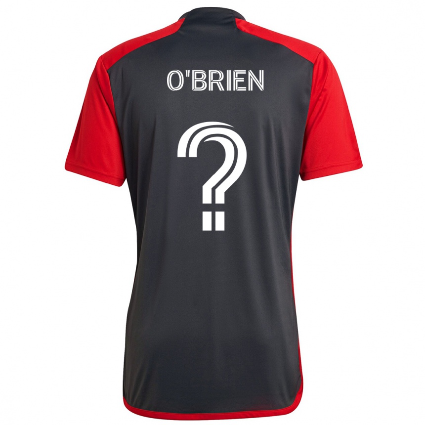 Niño Fútbol Camiseta Alexander O'brien #0 Rojo Grayn 1ª Equipación 2024/25 México