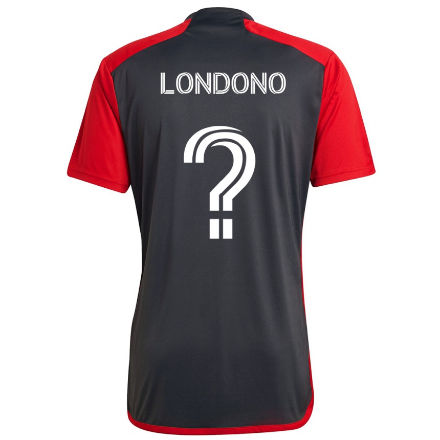 Niño Fútbol Camiseta Tyler Londono #0 Rojo Grayn 1ª Equipación 2024/25 México