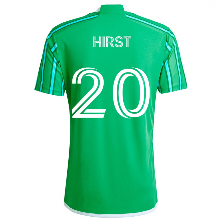 Niño Fútbol Camiseta Sophie Hirst #20 Verde Blanco 1ª Equipación 2024/25 México