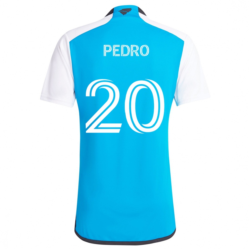 Niño Fútbol Camiseta João Pedro #20 Azul Blanco 1ª Equipación 2024/25 México