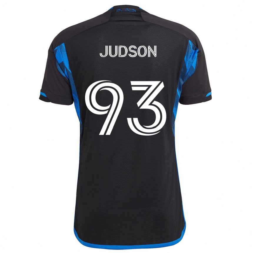 Niño Fútbol Camiseta Judson #93 Azul Negro 1ª Equipación 2024/25 México