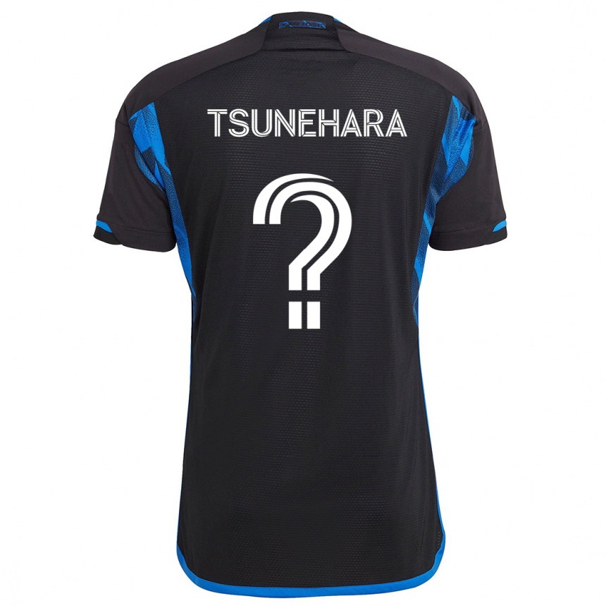 Niño Fútbol Camiseta Roka Tsunehara #0 Azul Negro 1ª Equipación 2024/25 México