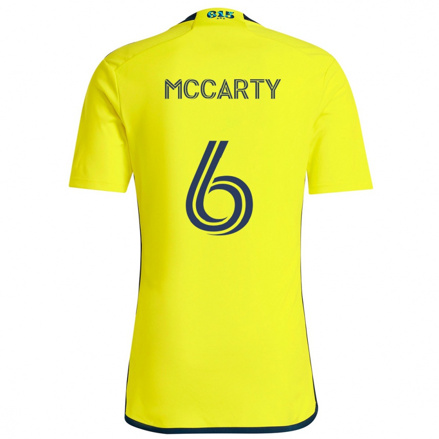 Niño Fútbol Camiseta Dax Mccarty #6 Amarillo Azul 1ª Equipación 2024/25 México