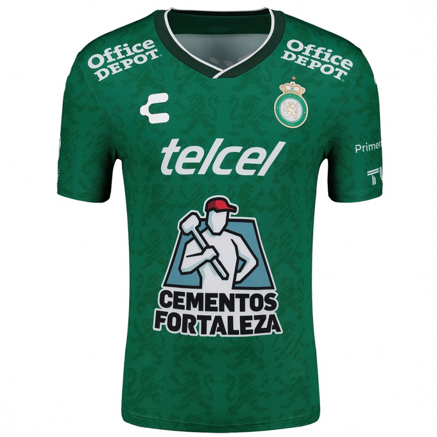 Niño Fútbol Camiseta Daniel Monsivaís #208 Verde Blanco 1ª Equipación 2024/25 México