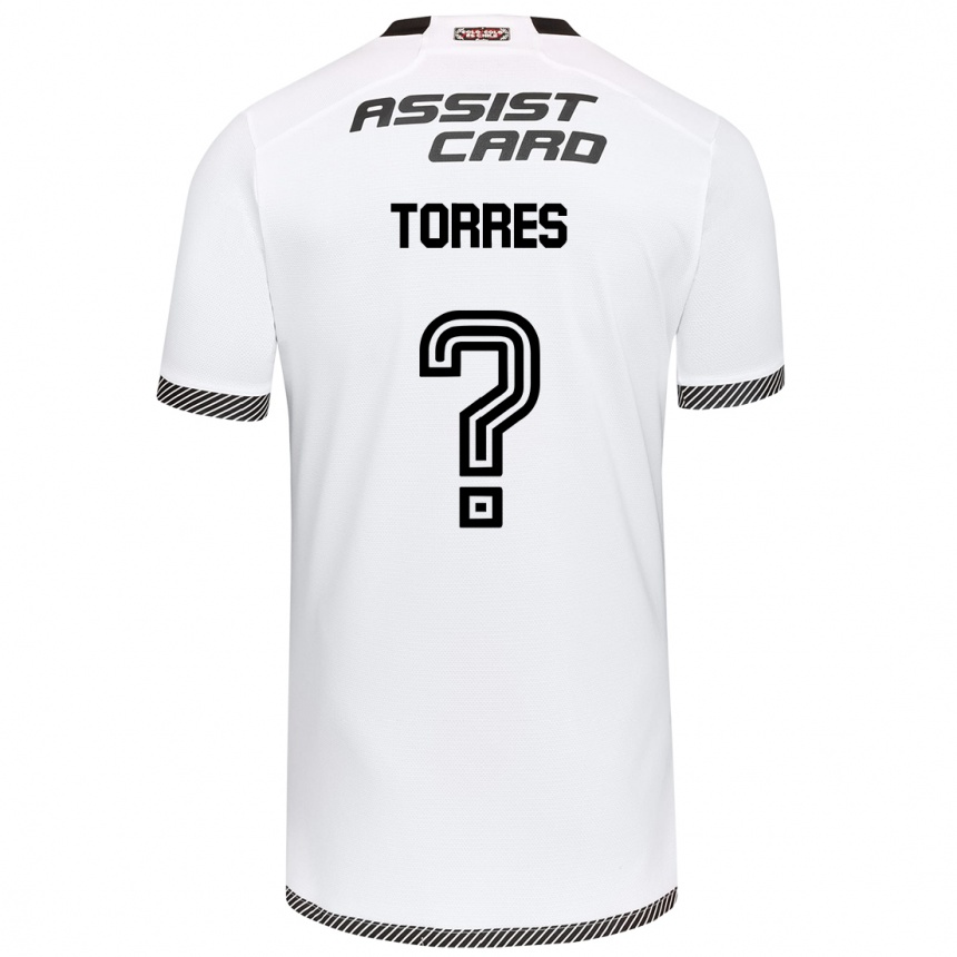 Niño Fútbol Camiseta Bruno Torres #0 Blanco Negro 1ª Equipación 2024/25 México