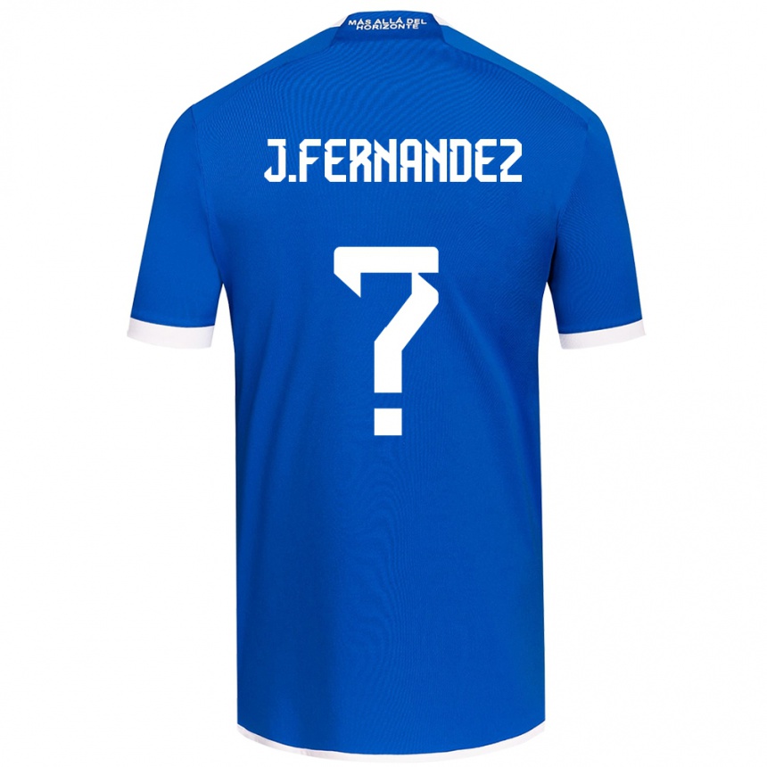 Niño Fútbol Camiseta José Matías Fernández #0 Azul Blanco 1ª Equipación 2024/25 México