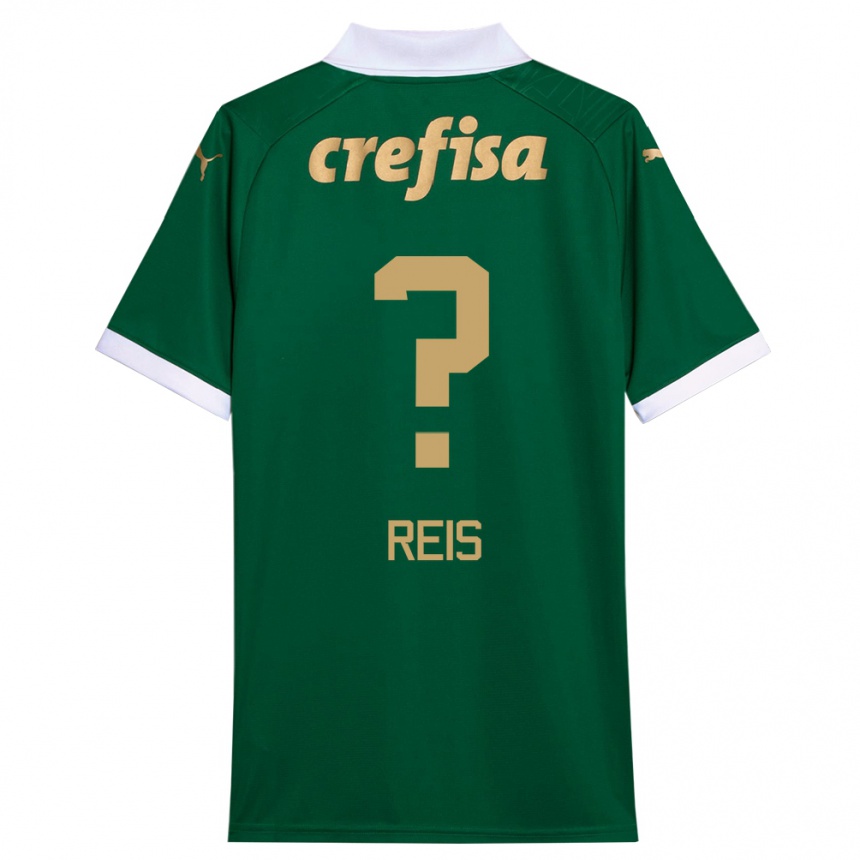 Niño Fútbol Camiseta Vitor Reis #0 Verde Blanco 1ª Equipación 2024/25 México