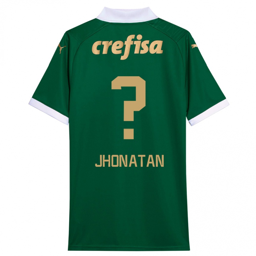 Niño Fútbol Camiseta Jhonatan #0 Verde Blanco 1ª Equipación 2024/25 México