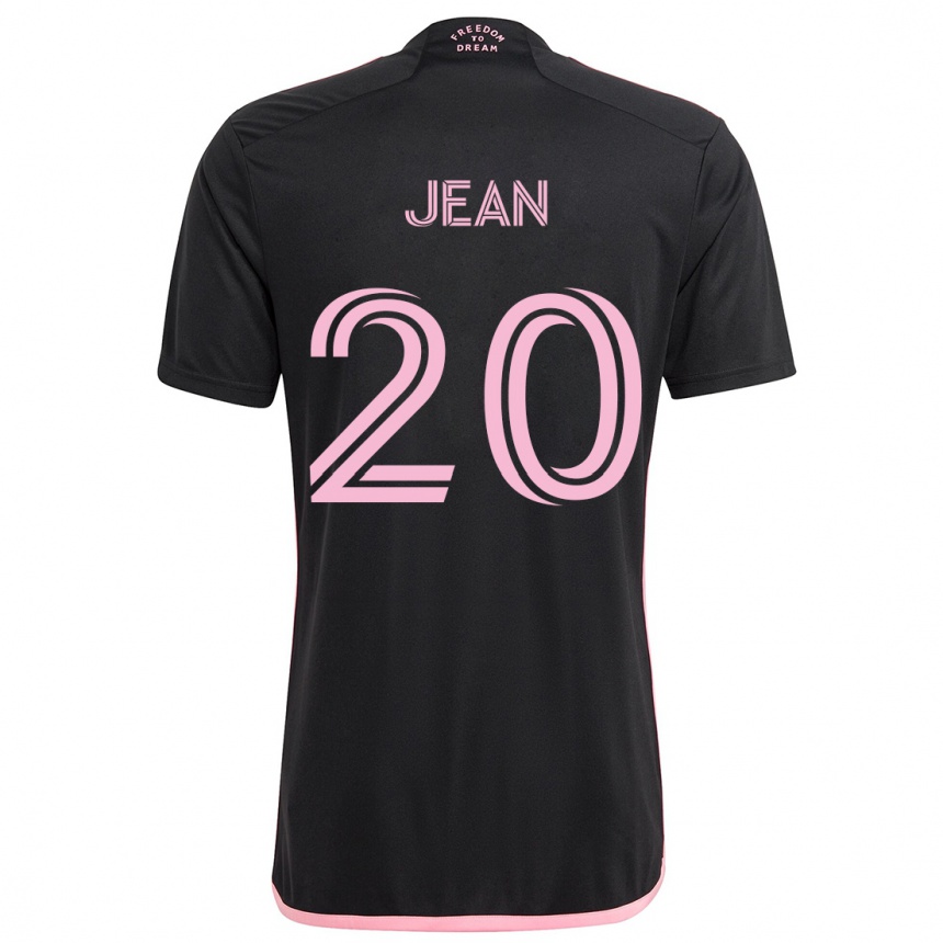 Niño Fútbol Camiseta Corentin Jean #20 Negro 2ª Equipación 2024/25 México