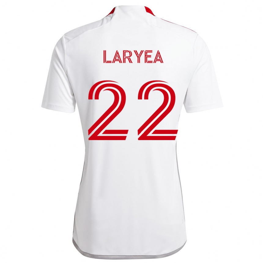 Niño Fútbol Camiseta Richie Laryea #22 Blanco Rojo 2ª Equipación 2024/25 México