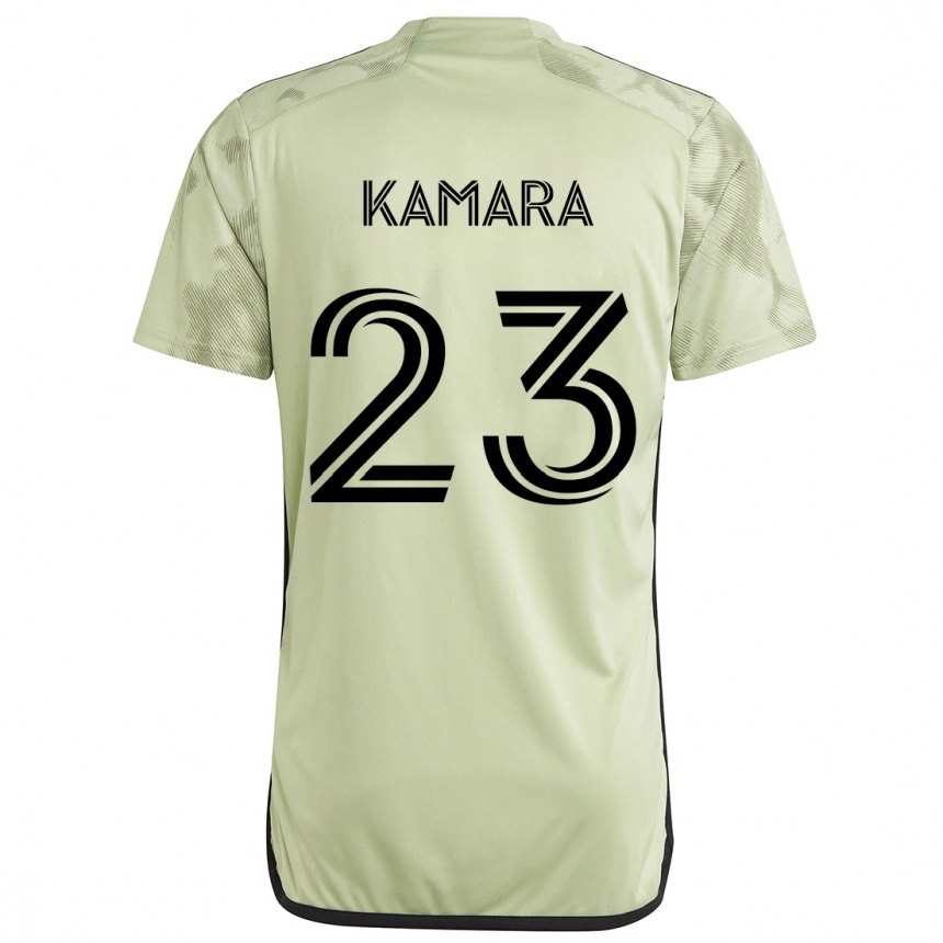 Niño Fútbol Camiseta Kei Kamara #23 Verde Claro 2ª Equipación 2024/25 México