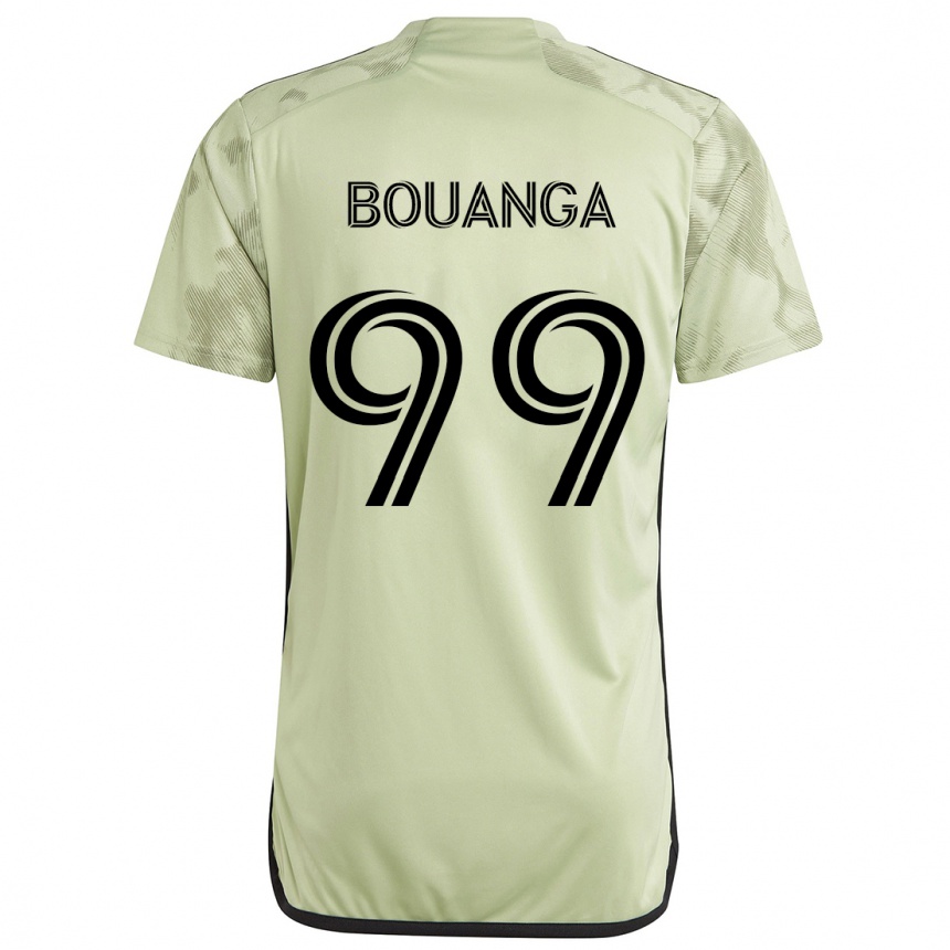 Niño Fútbol Camiseta Denis Bouanga #99 Verde Claro 2ª Equipación 2024/25 México