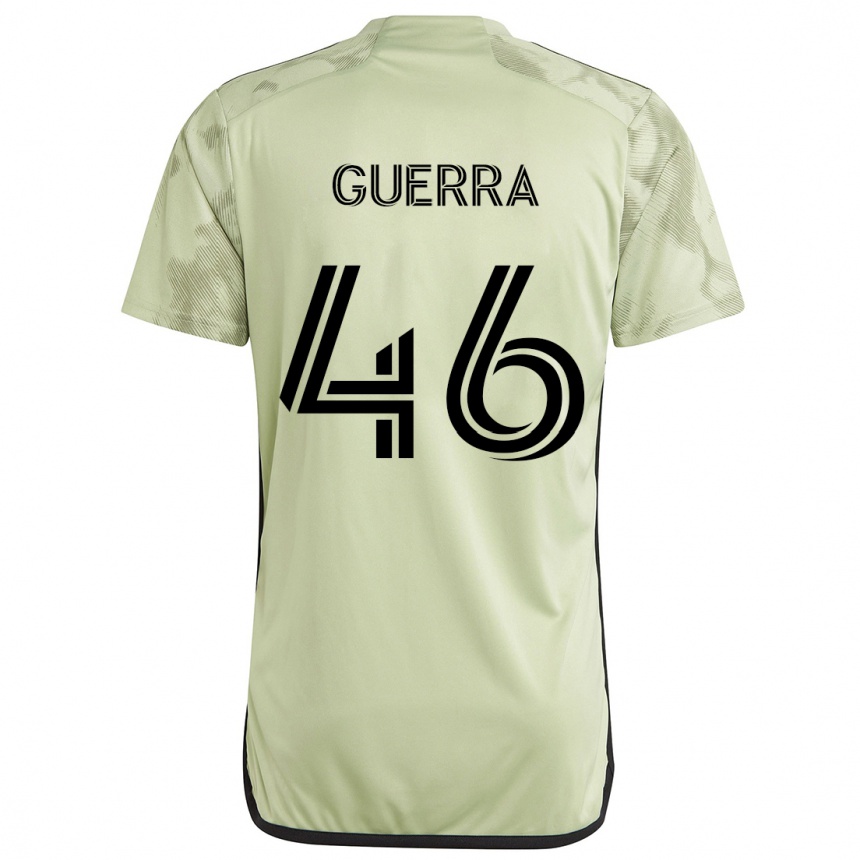 Niño Fútbol Camiseta Decarlo Guerra #46 Verde Claro 2ª Equipación 2024/25 México