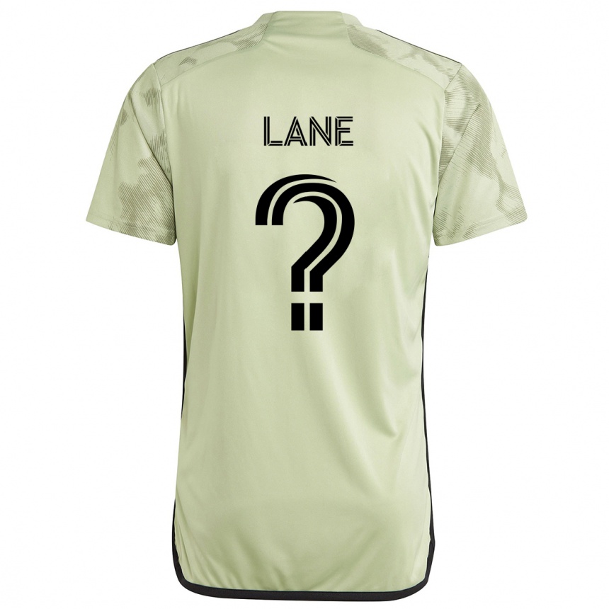 Niño Fútbol Camiseta James Lane #0 Verde Claro 2ª Equipación 2024/25 México