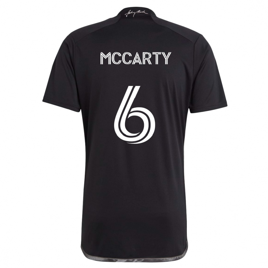 Niño Fútbol Camiseta Dax Mccarty #6 Negro 2ª Equipación 2024/25 México