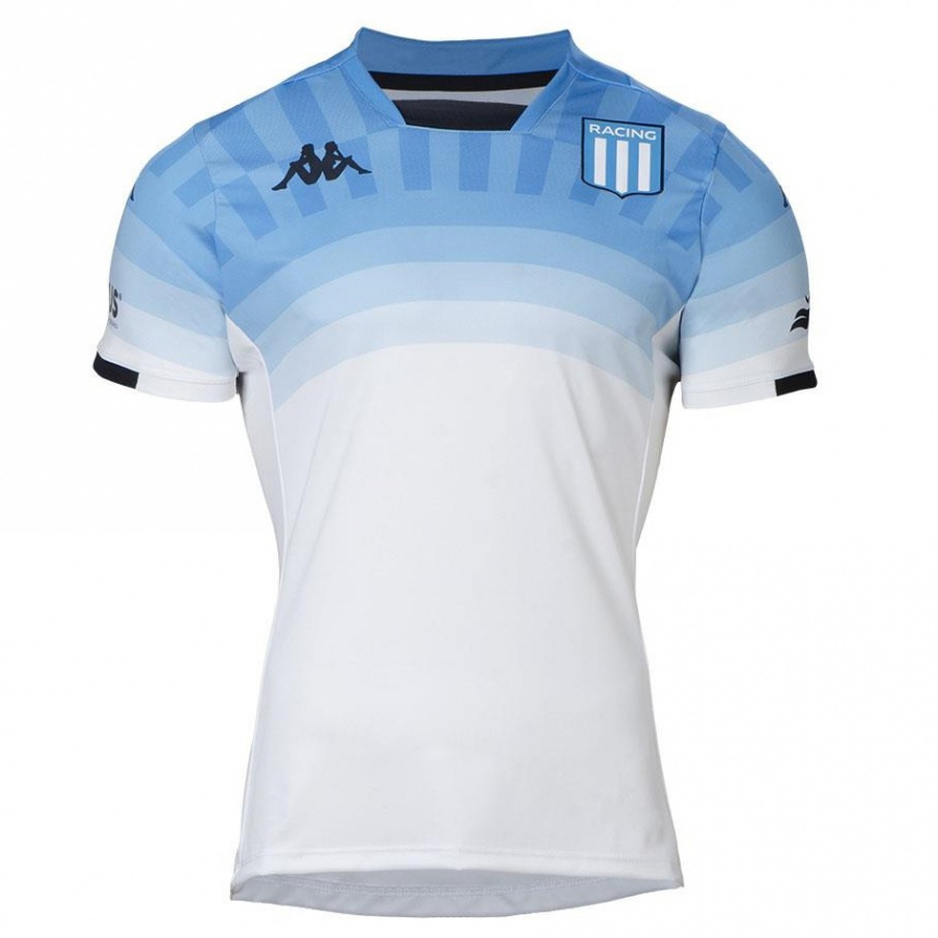 Niño Fútbol Camiseta Gonzalo Escudero #43 Blanco Azul Negro 2ª Equipación 2024/25 México