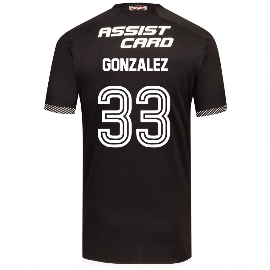 Niño Fútbol Camiseta Ramiro González #33 Blanco Negro 2ª Equipación 2024/25 México