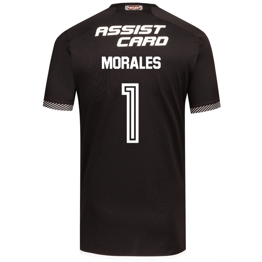 Niño Fútbol Camiseta Benjamin Morales #1 Blanco Negro 2ª Equipación 2024/25 México