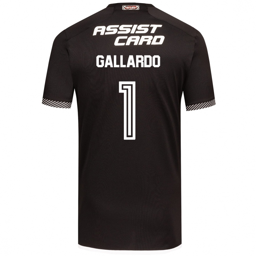 Niño Fútbol Camiseta Alexia Gallardo #1 Blanco Negro 2ª Equipación 2024/25 México