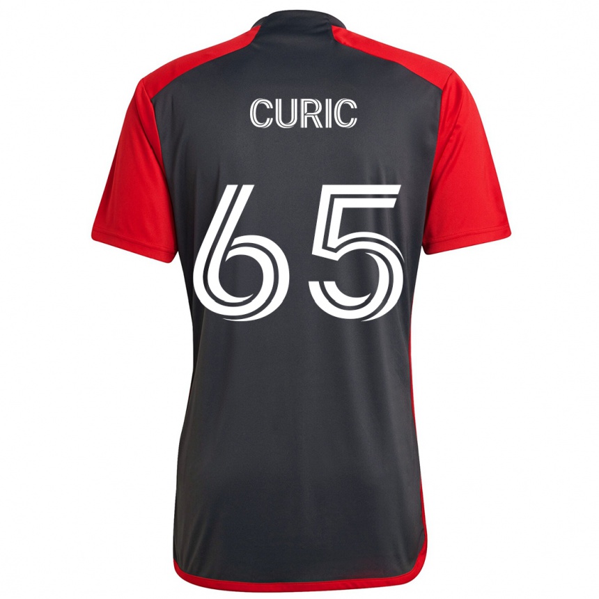 Hombre Fútbol Camiseta Antony Curic #65 Rojo Grayn 1ª Equipación 2024/25 México