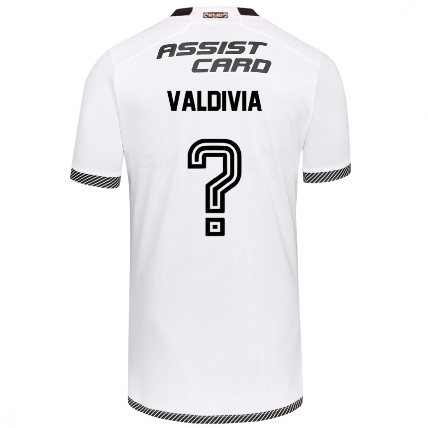 Hombre Fútbol Camiseta Felipe Valdivia #0 Blanco Negro 1ª Equipación 2024/25 México