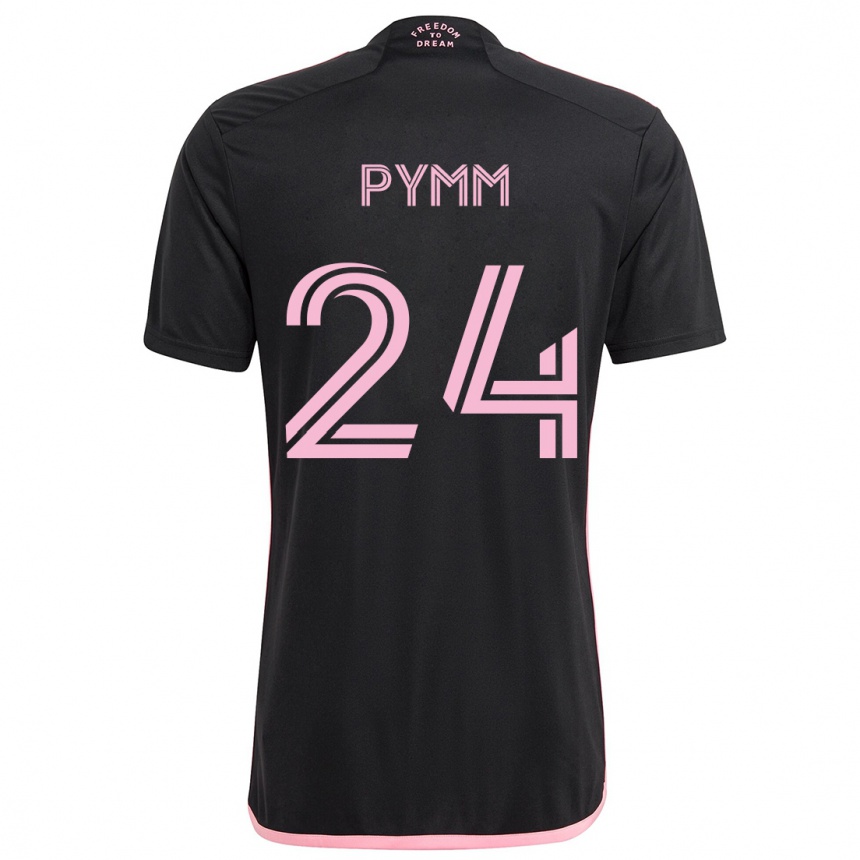 Hombre Fútbol Camiseta Jack Pymm #24 Negro 2ª Equipación 2024/25 México