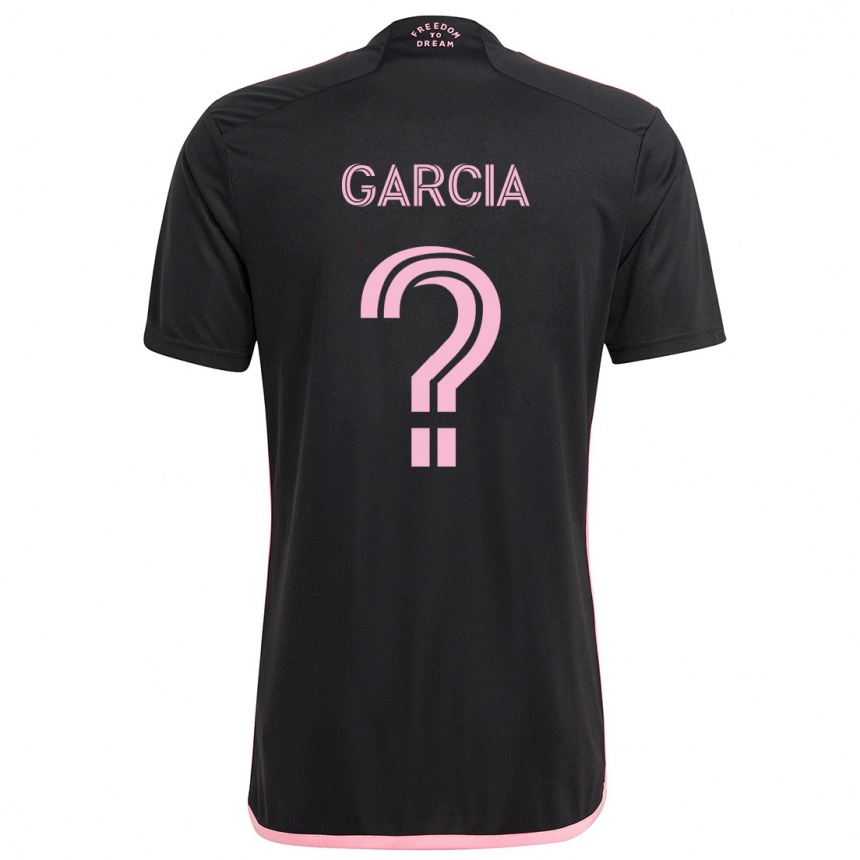 Hombre Fútbol Camiseta Lesther Garcia #0 Negro 2ª Equipación 2024/25 México