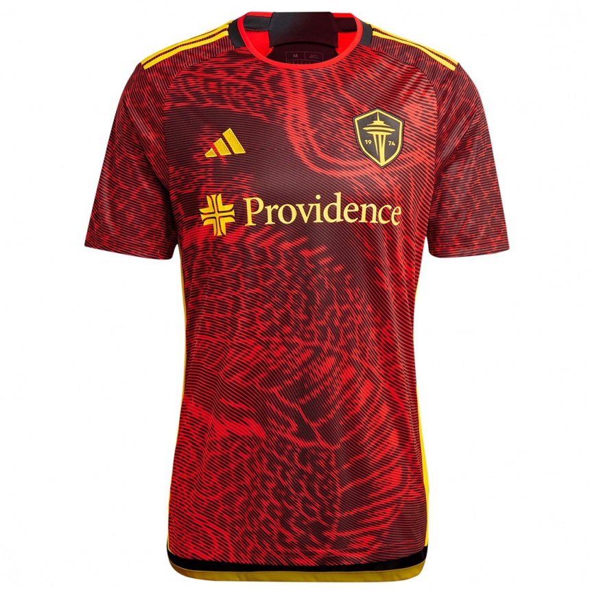 Hombre Fútbol Camiseta Jordan Morris #13 Negro Rojo 2ª Equipación 2024/25 México