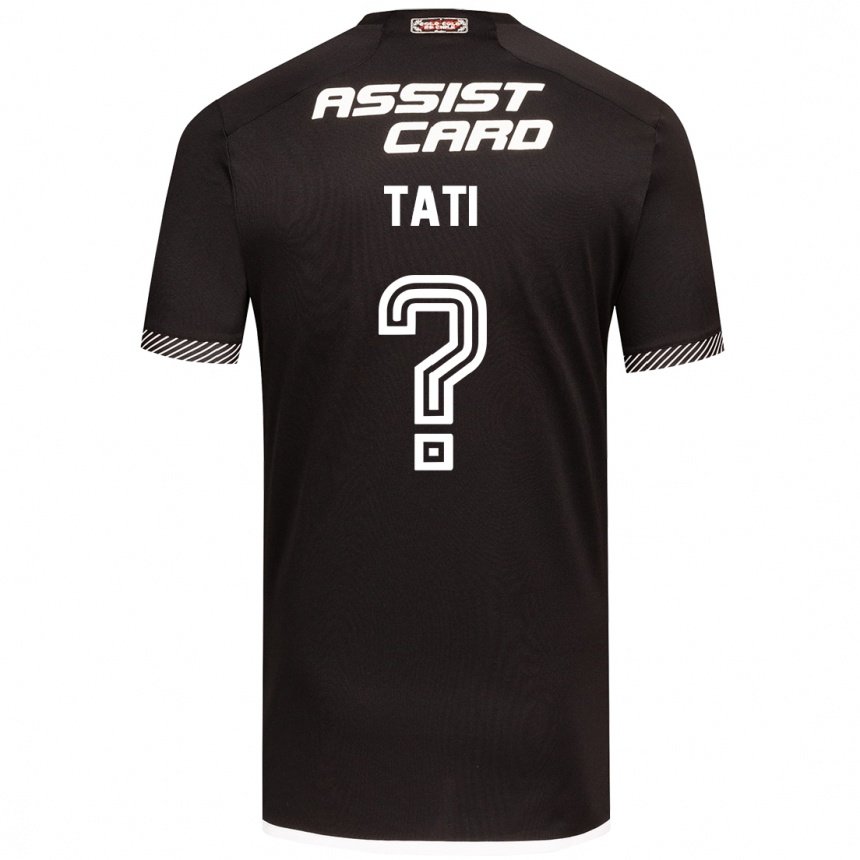 Mujer Fútbol Camiseta David Tati #0 Blanco Negro 2ª Equipación 2024/25 México