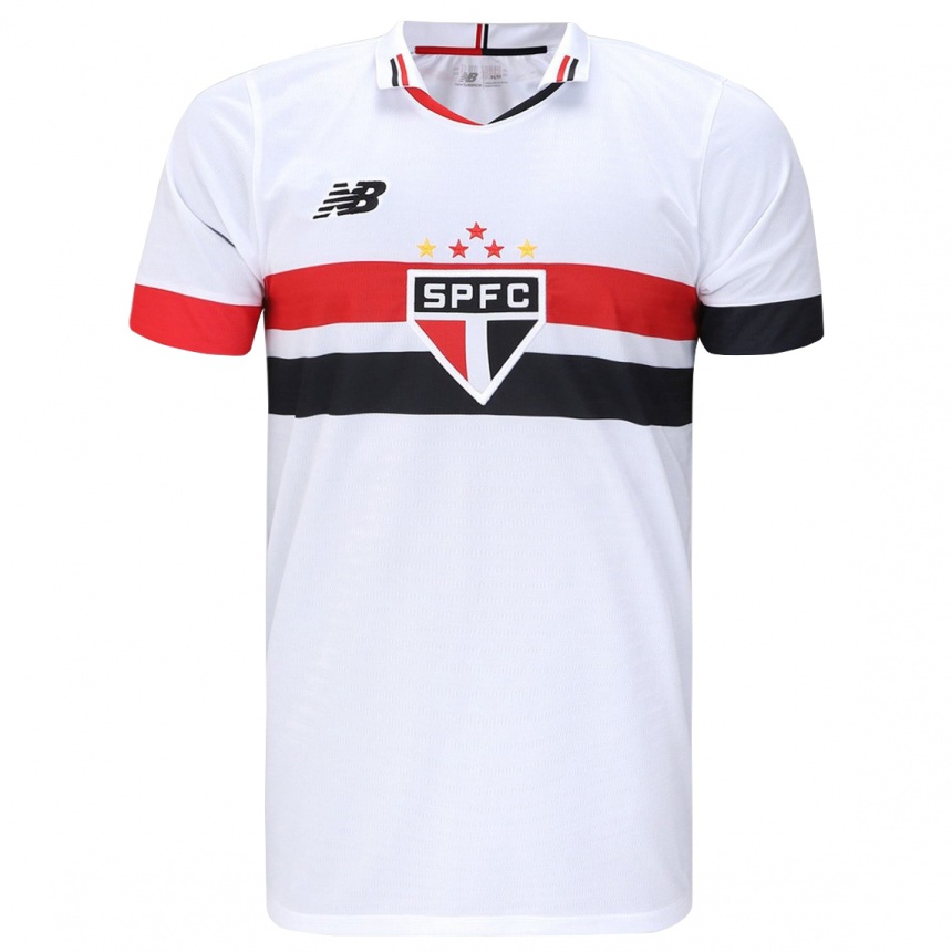 Niño Fútbol Camiseta King Faisal #0 Blanco Rojo Negro 1ª Equipación 2024/25 México