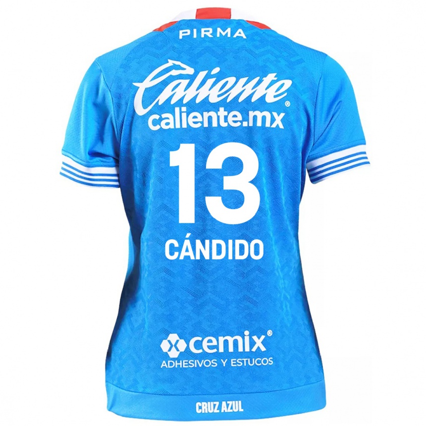 Niño Fútbol Camiseta Camilo Cándido #13 Cielo Azul 1ª Equipación 2024/25 México