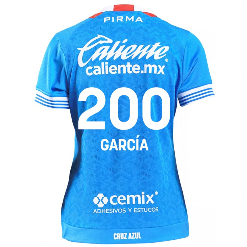 Niño Fútbol Camiseta Jorge García #200 Cielo Azul 1ª Equipación 2024/25 México