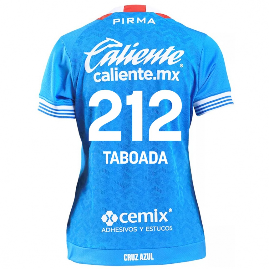 Niño Fútbol Camiseta Víctor Taboada #212 Cielo Azul 1ª Equipación 2024/25 México