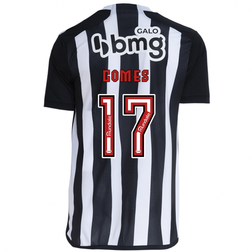 Niño Fútbol Camiseta Igor Gomes #17 Blanco Negro 1ª Equipación 2024/25 México