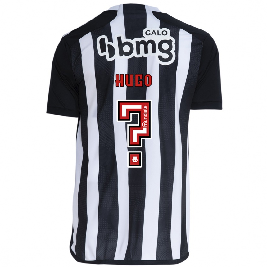 Niño Fútbol Camiseta Victor Hugo #0 Blanco Negro 1ª Equipación 2024/25 México